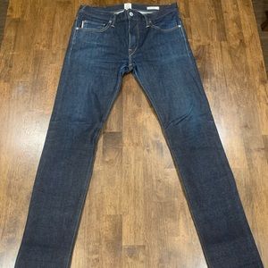 Hiroshi Kato Brand Needle Skinny Stretch Selvedge Denim
